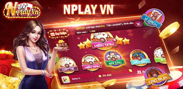 NPlay - Chơi game bài trực tuyến mới nhất 2021